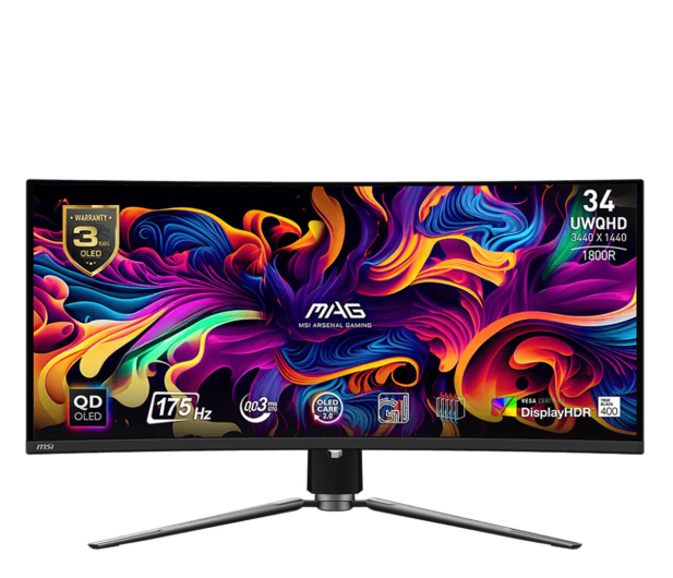 MSI MAG 341CQP QD-OLED - 1225070 - zdjęcie 3